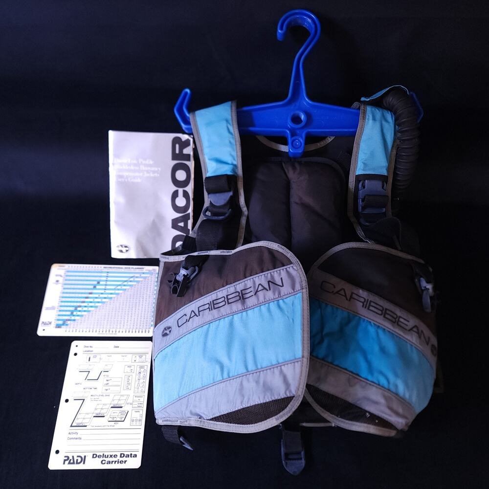 Dacor Scuba Caribbean Diving Ocean Swimming Sea Life Vest Oxygen Size XS / Small